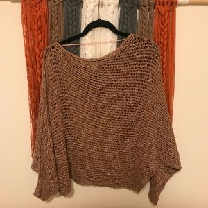 Free people rusty colored sweater